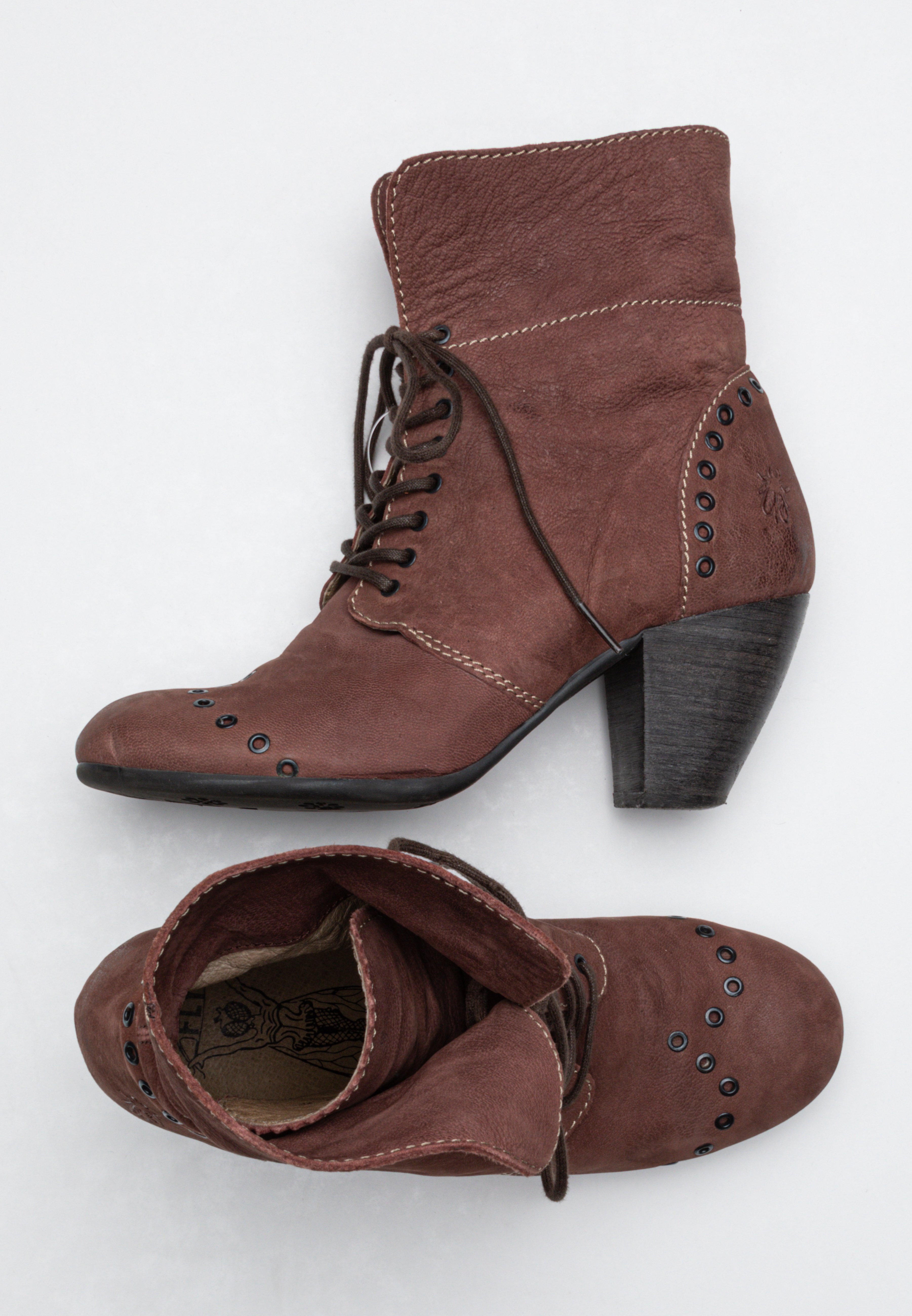 Fly London Botines con cordones - brown/marrón - Zalando.es