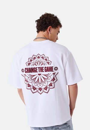 Project X Paris, CAMISETA CHANGE THE GAME - T-shirt con stampa - white