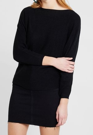 Strickpullover - black
