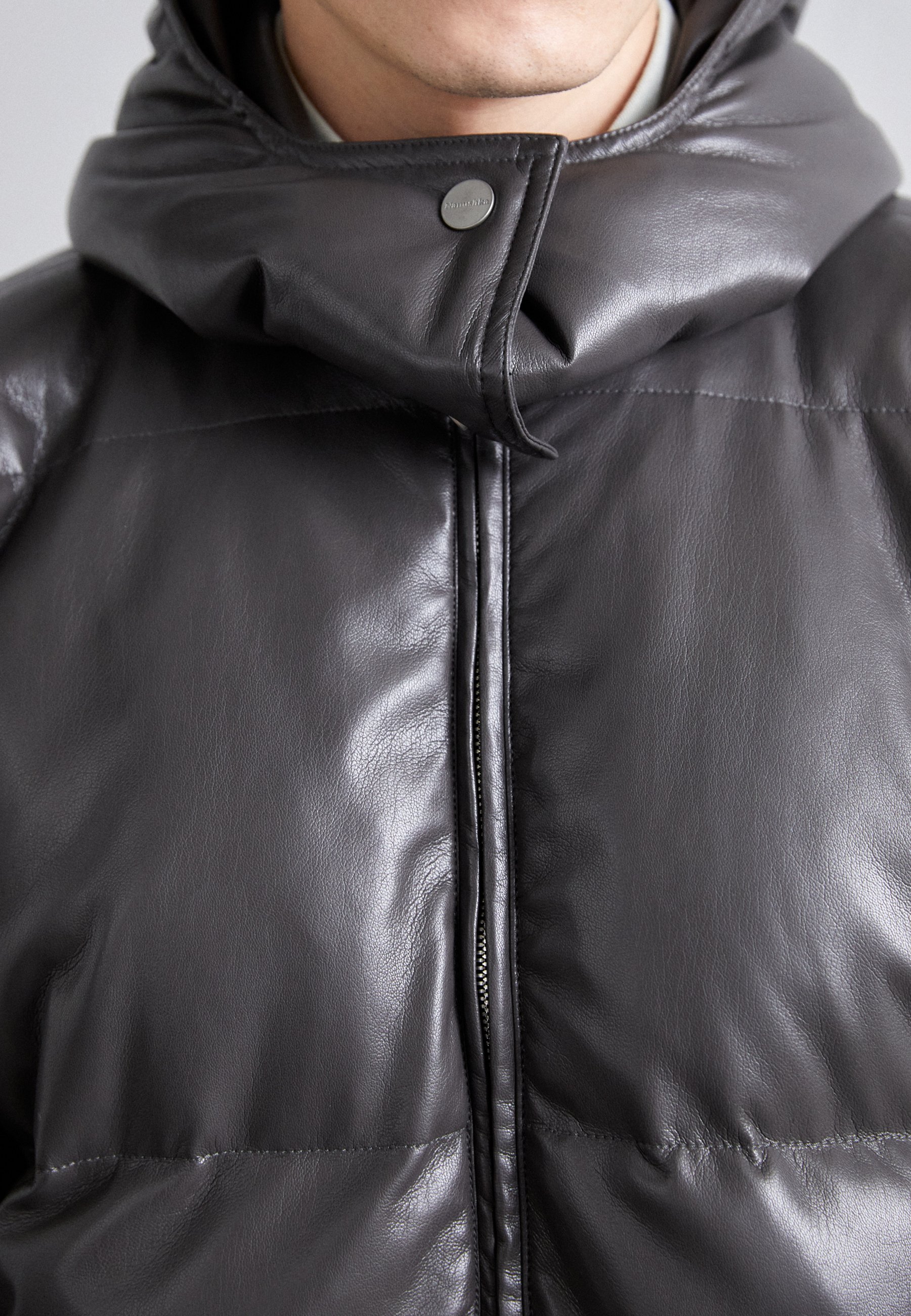 Nanushka VILI - Down jacket - midnight green/green - Zalando.co.uk