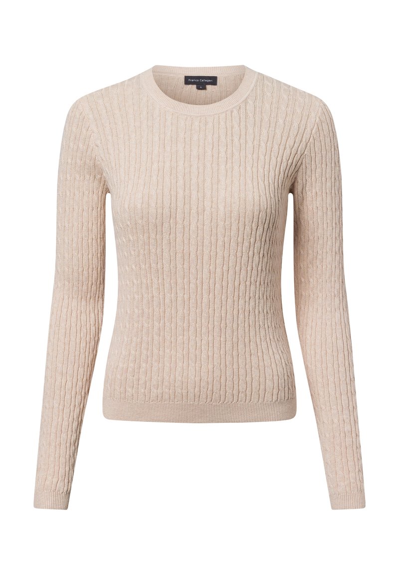 Franco Callegari Strickpullover - beige