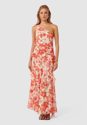 BELLE ONE SHOULDER RUFFLE GOWN - Kokteilinė suknelė / vakarėlių suknelė - calida botanical