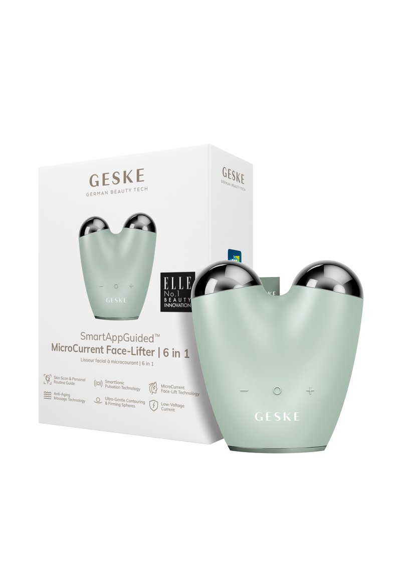GESKE GESKE MICROCURRENT FACE-LIFTER | 6 IN 1 - ELECTRONIC TOOLS | SMARTAPPGUIDED™ - GESKE - Skincare tool - green