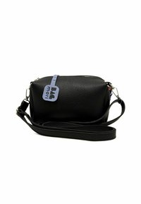 Bagmori MINI SHOULDER BAG WITH CHARM DETAIL - Taška cez plece - black