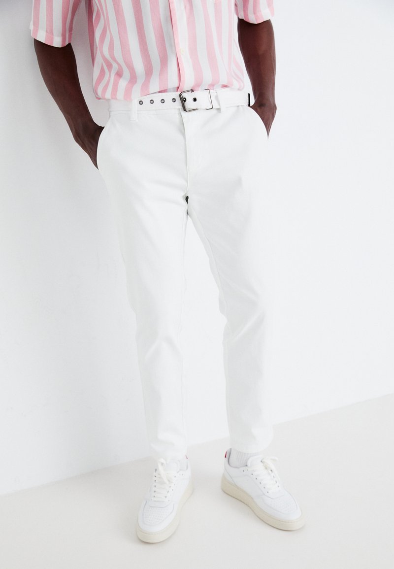 Only & Sons - ONSMARK PETE BELT LIFE - Chino - white, Vergroten