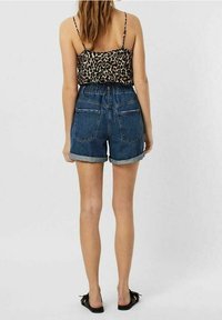 Vero Moda Shorts vaqueros - dark blue