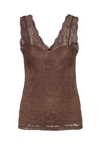 GLAZE - Blouse - rum raisin