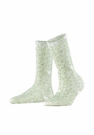 Socken - quiet green