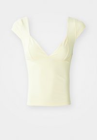 DUO CORSET CAMI - T-shirt basic - banana cream