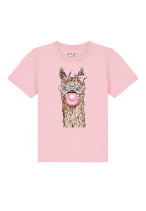 watapparel ALPAKA - T-shirt print - cotton pink