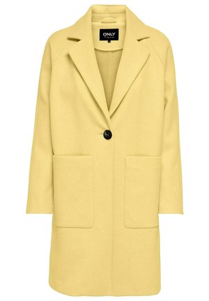 ONLY VICTORIA LIFE - Abrigo clásico - pastel yellow