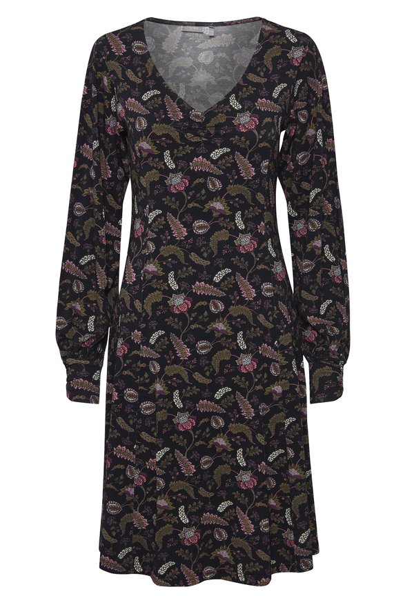 FRANN - Day dress - fig mix2