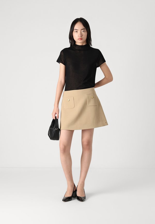 PUNTO SHORT  - Mini skirt - classic beige2