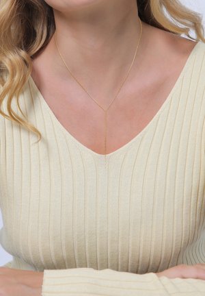 Y CHAIN BASIC - Ketting - gold-coloured