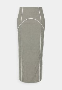 PIPPA MIDI SKIRT - Ozko oprijeto krilo - houndstooth blacknwhite
