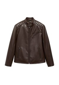 Kunstlederjacke - brown