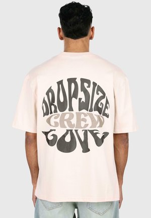CREW LOVE - T-shirt print - coconut milk