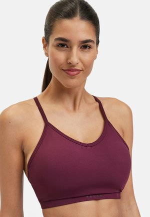 Light support sports bra - barolo