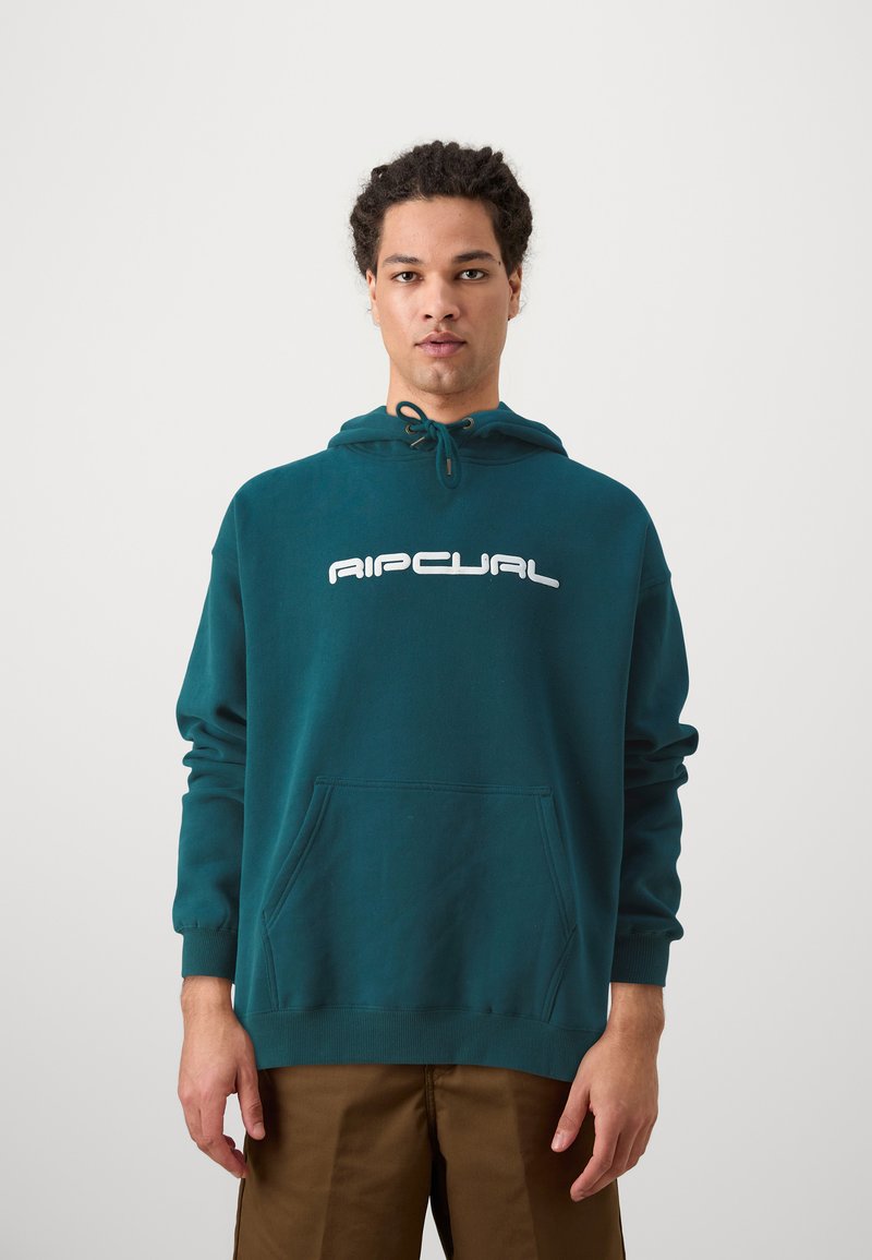 Rip Curl DOSED UP HOOD UNISEX - Sweatshirt - blue green