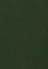 Tessuto verde scuro con una superficie liscia, tessuto in modo uniforme. La superficie appare opaca senza alcun motivo o accento visibile.
