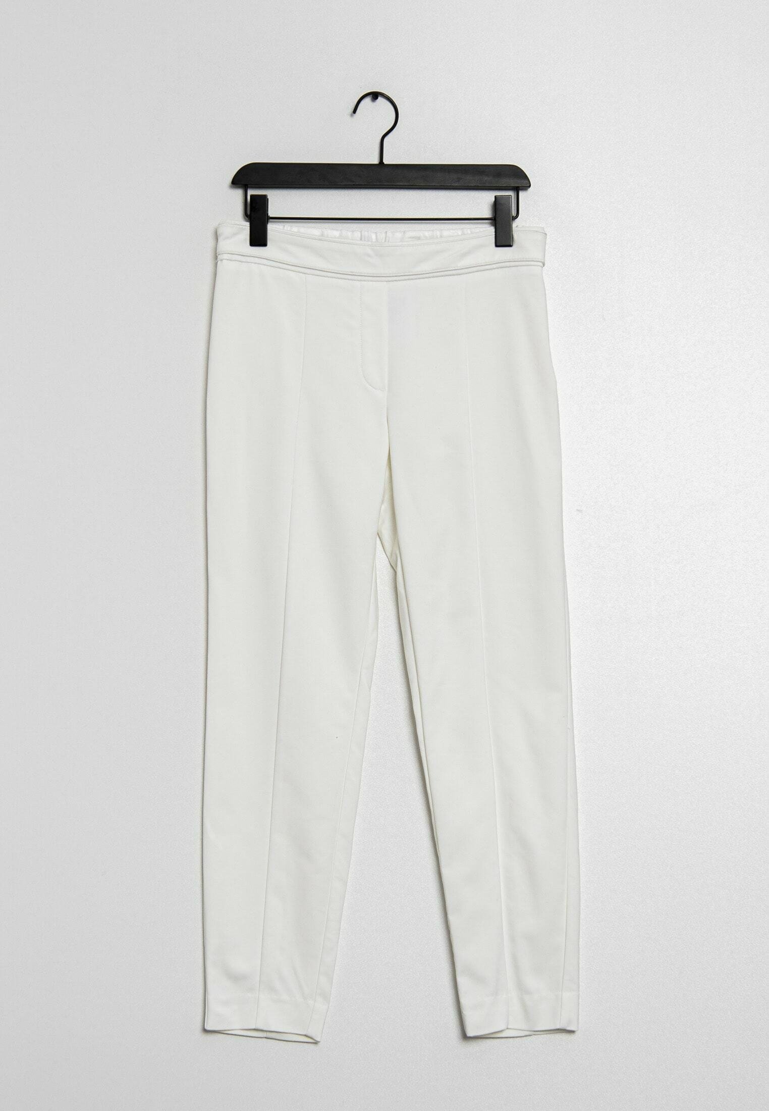 mango cigarette trousers Mango Trousers - white - (Pre-owned)
