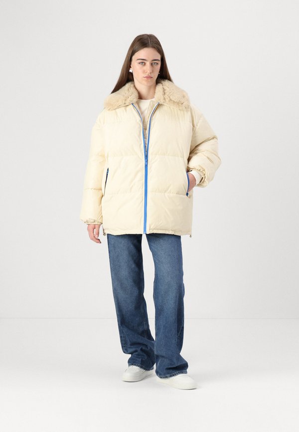 LUIS TECHNICAL - Winter coat - créme brulèe2