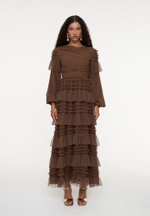 Vestito lungo - chocolate
