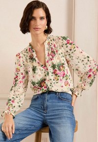 Love & Roses REGULAR FIT  - Blūze - ivory floral