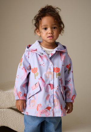 Next, REGULAR FIT-PRINTED RAIN - Regenjacke / wasserabweisende Jacke - purple unicorn