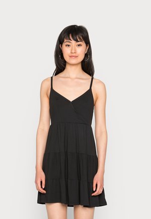 BARE DRESS - Jersey dress - black