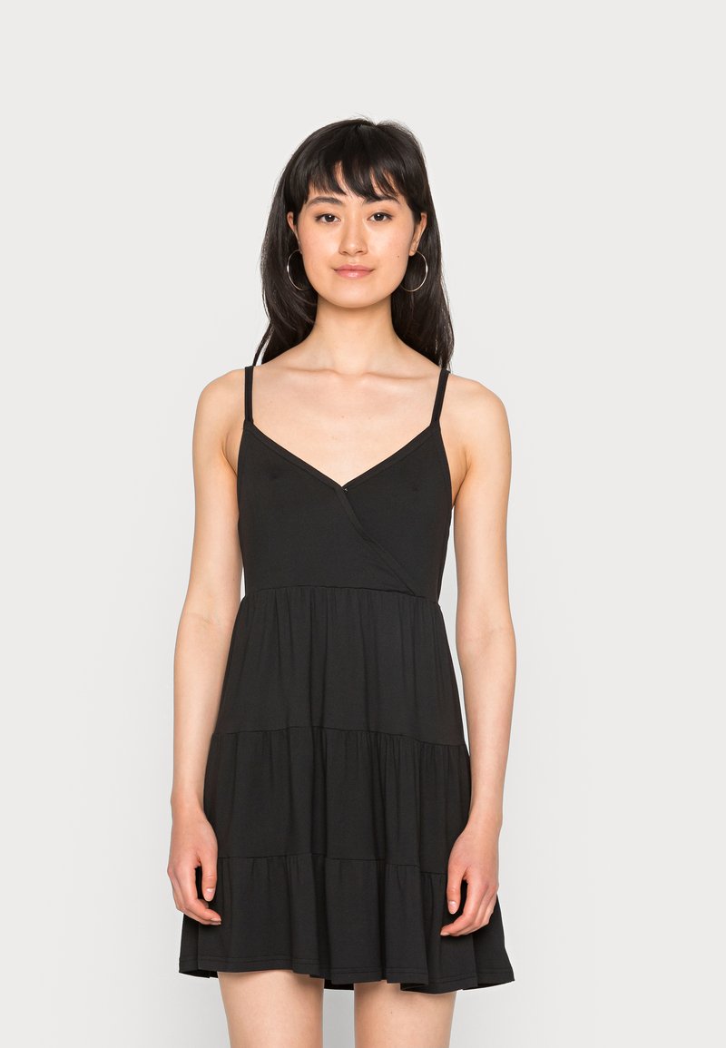 Hollister Co. BARE DRESS Jersey dress black Zalando.ie
