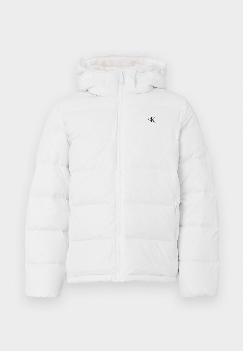 Calvin Klein Jeans Gewatteerde jas wit Calvin Klein Jeans Gewatteerde jas wit