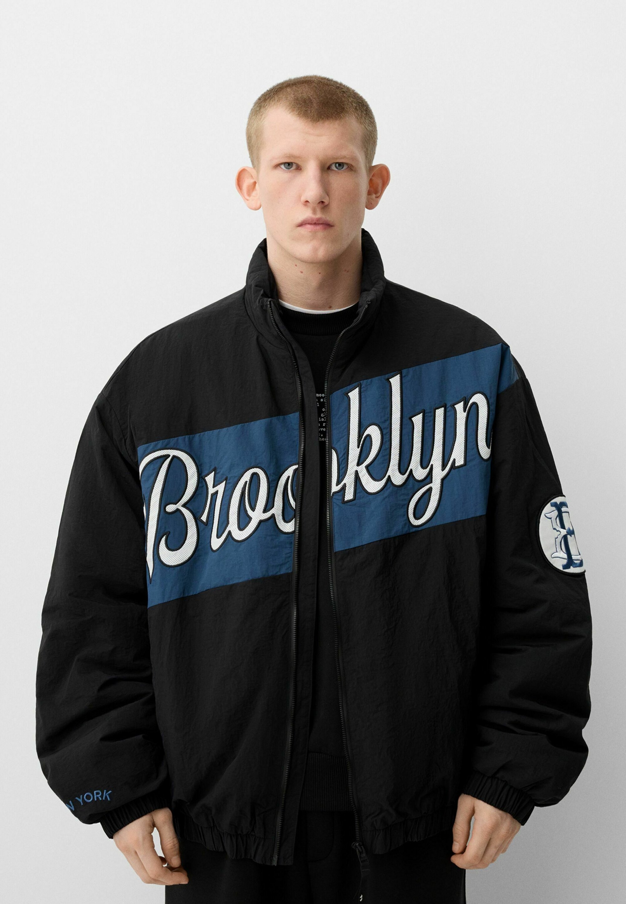 Varsity Jacket Giubbotto Bershka Nba Khujo Fredo Parka Nba Jacke