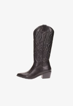 Francesco Milano Stivaletti texani / biker - black