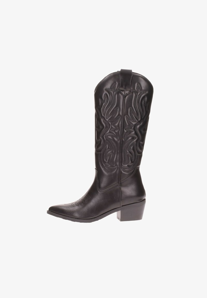 Francesco Milano Stivaletti texani / biker - black