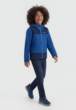 Columbia BOULDER FALLS JACKET UNISEX - Μπουφάν εξωτερικού χώρου - mountain blue/collegiate navy