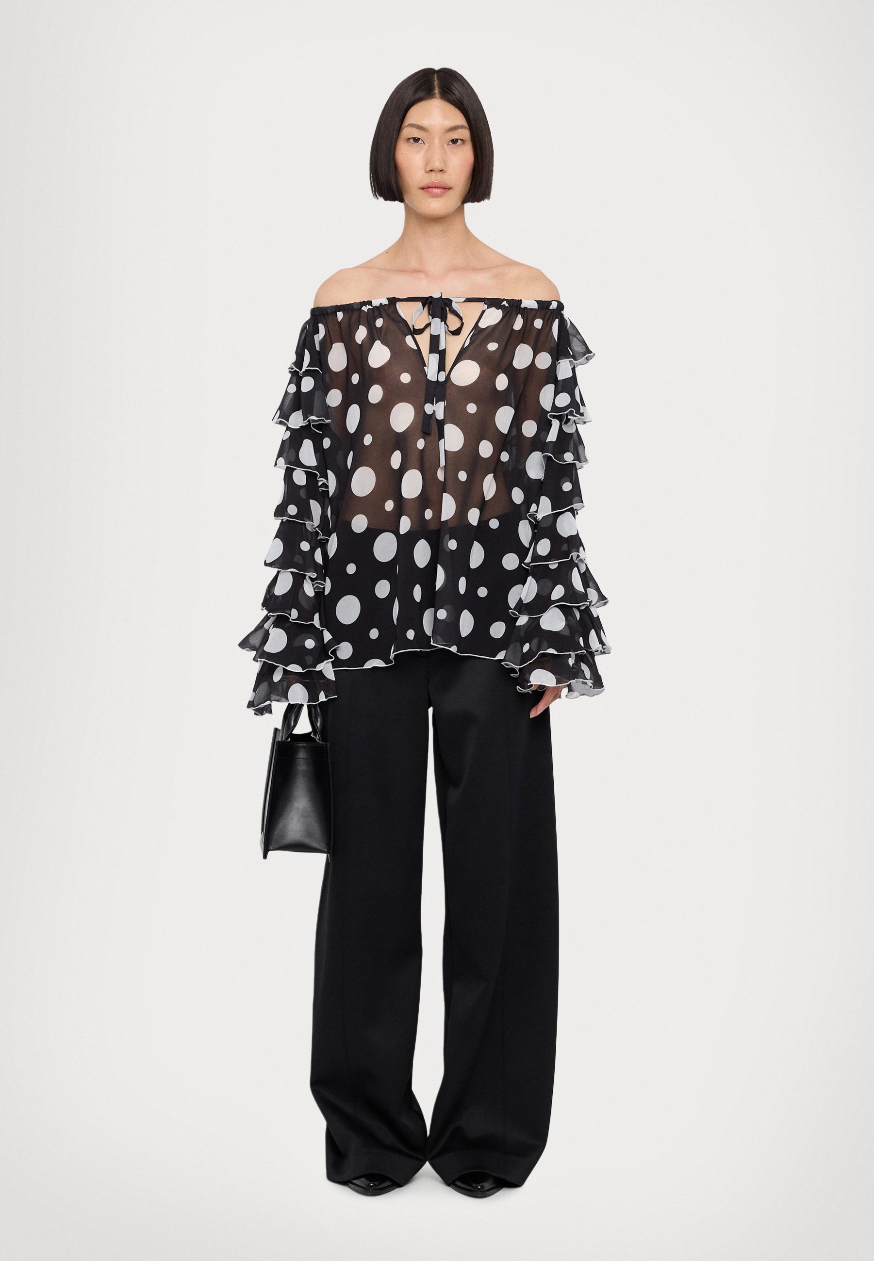 【UNUSED/アンユーズド】2018SS US1385 Long Sleeve Border T-Shirt/ロングスリーブボーダーTシャツ★2 UNUSED 18SS Long Sleeve Border T-shirt US1385 SIZE2 アンユーズド