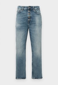 Laisvo kirpimo džinsai - light blue