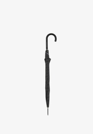 Guess, OMBRELLO UOMO REGULAR UMBRELLA COAL LOGO UNISEX - Ombrello - coal