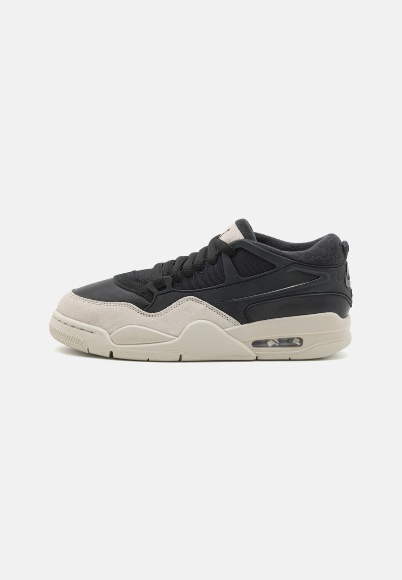 Jordan AIR JORDAN 4 UNISEX - Sportcipő - black/light bone/light smoke grey
