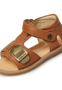 Bobbi-Shoes chunky nubuck sneakers groen/beige