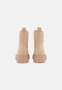 Even&Odd Botas de tornozelo com plataforma - beige