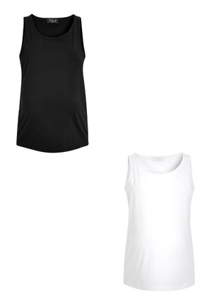 MATERNITY ESSENTIAL 2-PACK - Linne - black and white