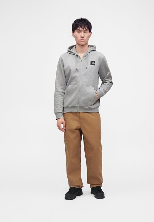 The North Face BOX HALF DOME REGULAR FULL ZIP HOODIE - Zip-up sweatshirt - pale grey heather — photo 2