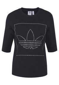 adidas Originals T-shirt med print - black