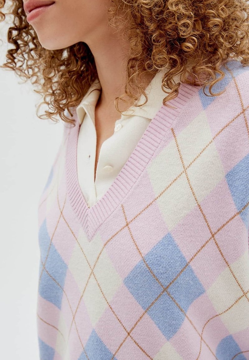 Damen Strickjacken | Guess Strickpullover violett/lila - JH95967 Damen Strickjacken | Guess Strickpullover violett/lila - JH95967