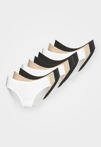 10 PACK - Klasični kroj - black/white/nude
