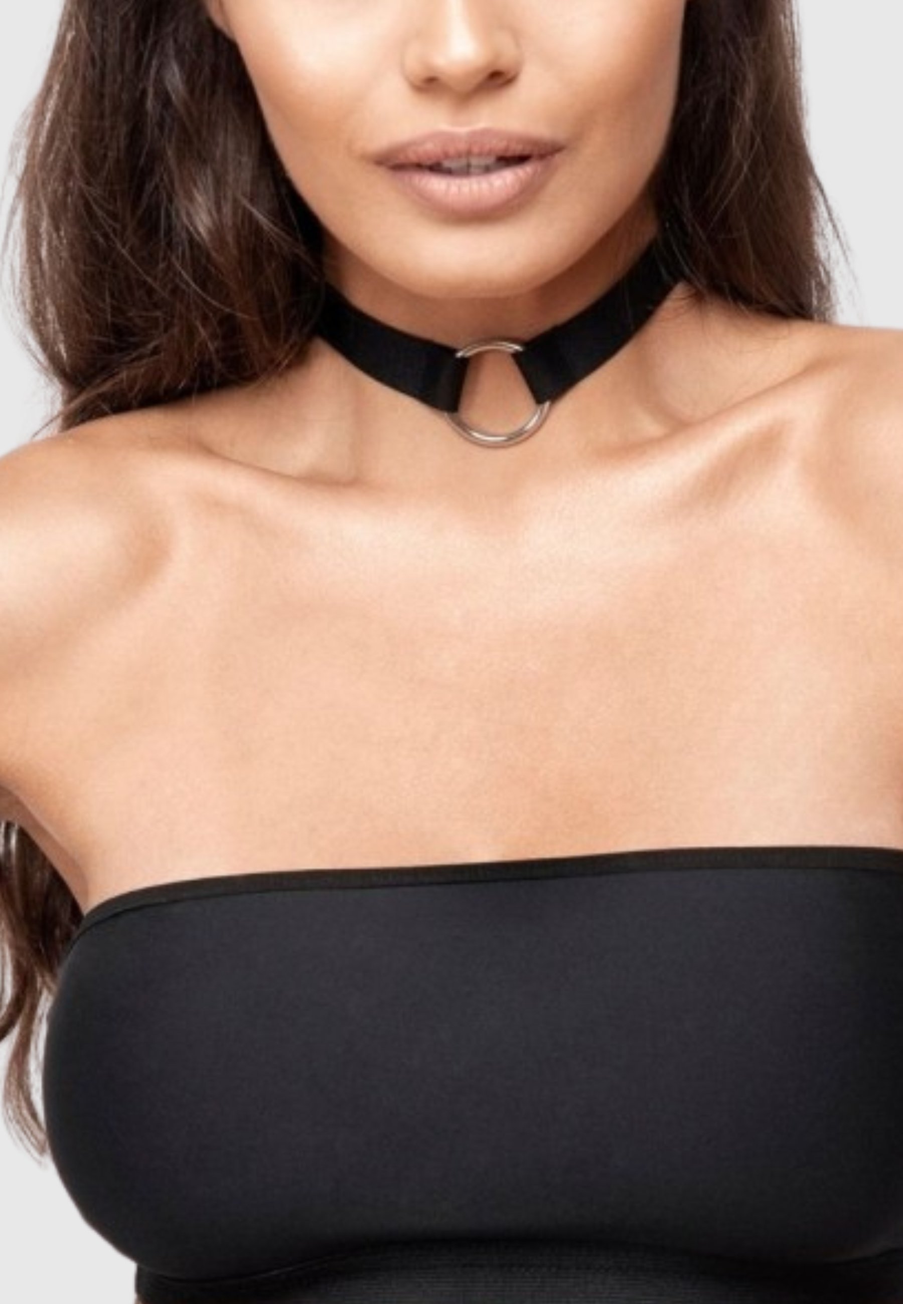 Alpenflüstern Trachten-Samt-Kropfband Mit Strass-Edelweiß – Elastische Dirndlkette Für Oktoberfest & Trachtenoutfit