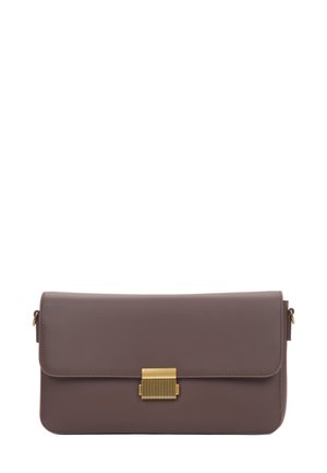 LISTONO ZE OKUCIAMI - Kabelka - dark brown