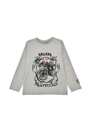 Long sleeved top - grey melange